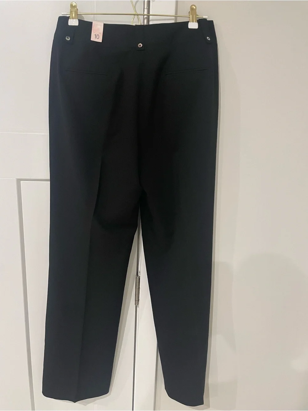 dressbarn Black Tailored Dress Pants
